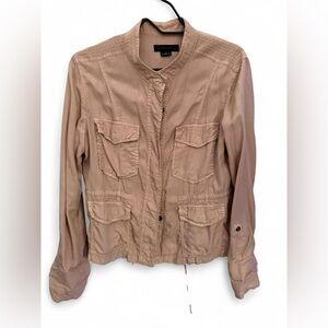 Sanctuary Lightweight Taupe Utility Jacket
